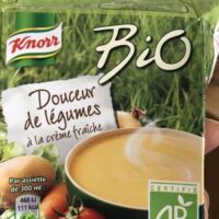 Douceur from Vegetables  Soup Fraîche