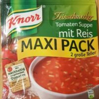 Soup from Tomatoes riz