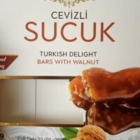 Sucuk : bars with Walnut