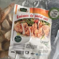 Emincé from Chicken