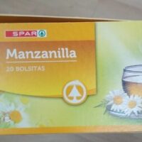 Cha Spar Camomila 20 Saquetas CX12