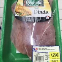 Escalopes from Turkey Halal