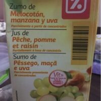 Zumo Peach Apple and uva