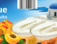 Yogurt  Grecque sur Lit from Fruits (2 Apricots, 2 Peachs)