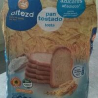 Pan tostado without Sugar anadidos
