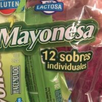 Mayonnaise 12 sobres individuales