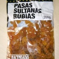 Pasas Sultanas Rubias
