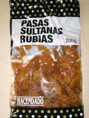 Pasas Sultanas Rubias Pasas Sultanas Rubias