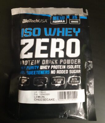 Iso Whey Zero Lemon Cheescake Iso Whey Zero Lemon Cheescake