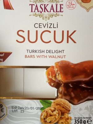 Sucuk : bars with Walnut Sucuk : bars with Walnut
