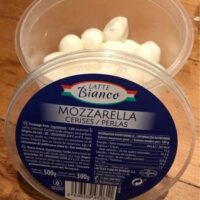 Mozarella cerises