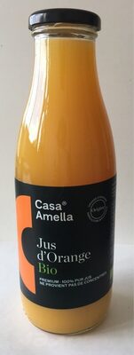 Juice d’orange Bio 100% pur jus Juice d'orange Bio 100% pur jus
