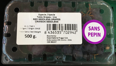 Raisin sans pépin Raisin sans pépin