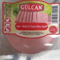Sigir hindi etli tavuk dilim Salam