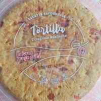 tortilla with poivrons Reds grillés espagnole