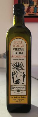Oil d’olive Extra Virgin Arbequina récolte précoce Oil d'olive Extra Virgin Arbequina récolte précoce