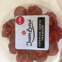 Chorizo sarta tranché