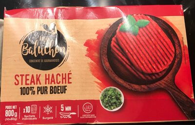 Steack haché 100%pur Beef Steack haché 100%pur Beef