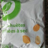 Peanuts grillées à sec