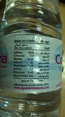 Water Mineral 50CL. Cazorla Water Mineral 50CL. Cazorla