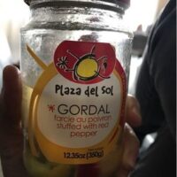 180G Olives Green Farcie Poivrons Plaza Del