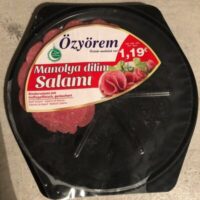 Manolya dilim Salami