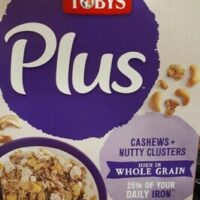 Cereals cashews nutty clusters