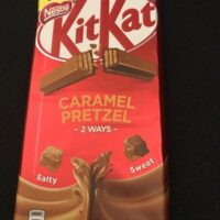 Kitkat Caramel pretzel