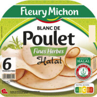 White Chicken Fine Herbs Halal - 6 tranches Fine