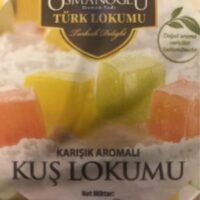 Karisik Aromali Kus Lokumu Karisik Aromali Kus Lokumu