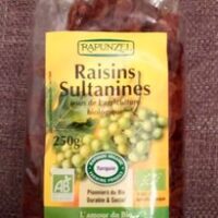 Raisins sultanines