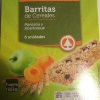 Barres from Céréales Apple and Apricot par 6
