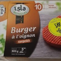 Burger à l'oignon Isla