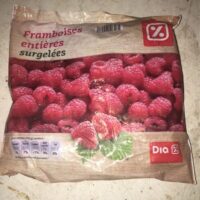 Raspberries Wholes surgelées