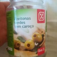 Azeitonas Green sem caroço