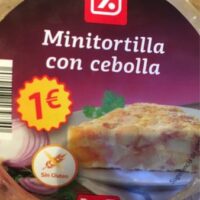 Mini tortilla with Onion