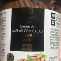 Creme se avelas com Cocoa