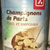 Mushrooms from Paris pieds and morceaux