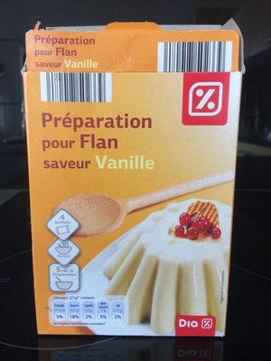 Preparation for flan Vanilla Flavour Preparation for flan Vanilla Flavour