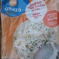 Cheese rallado fundido in hilo