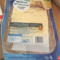 Cheese in lonchas