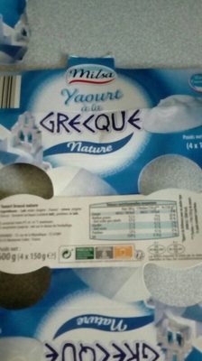 Yogurt grecque Yogurt grecque