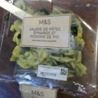 Salad from Pastes épinards