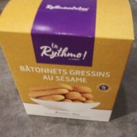 Batonnets gressins sésame