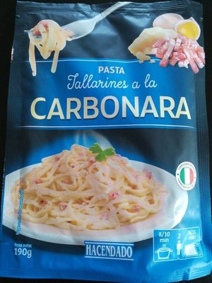 Tallarines Carbonara Tallarines Carbonara