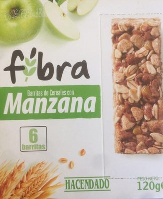 Barritas from Cereals with Apple Barritas from Cereals with Apple