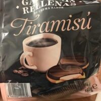 Galletas rellenas tiramisu