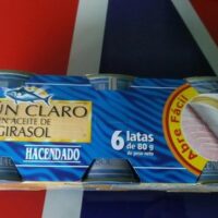 Atun claro in Sunflower Oil