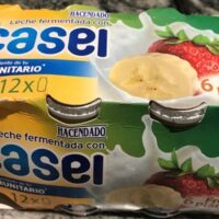 Milk fermentada with L.casei