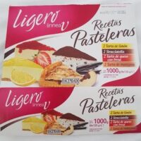 Recetas pasteleras ligero